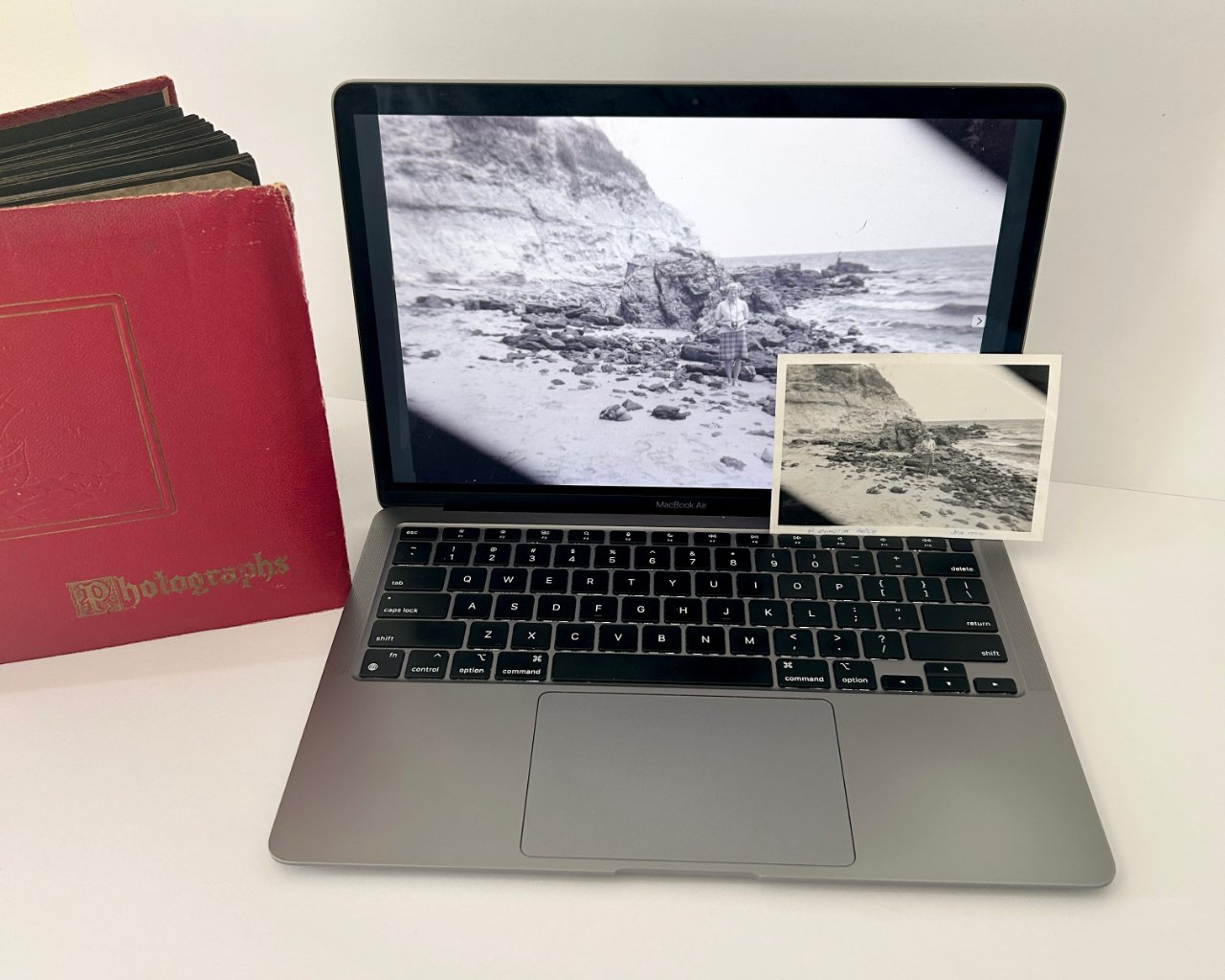 Printed scaned photos